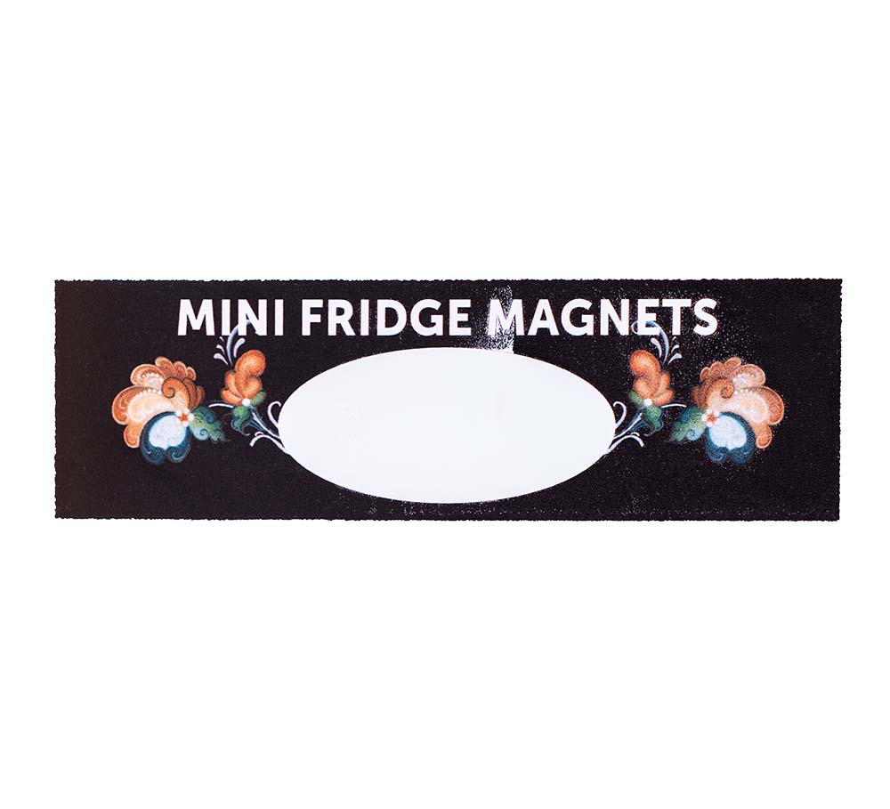 Magnetic poster for Mini Fridge Magnets, 21 x 6,2 - Brødrene Flaarønning