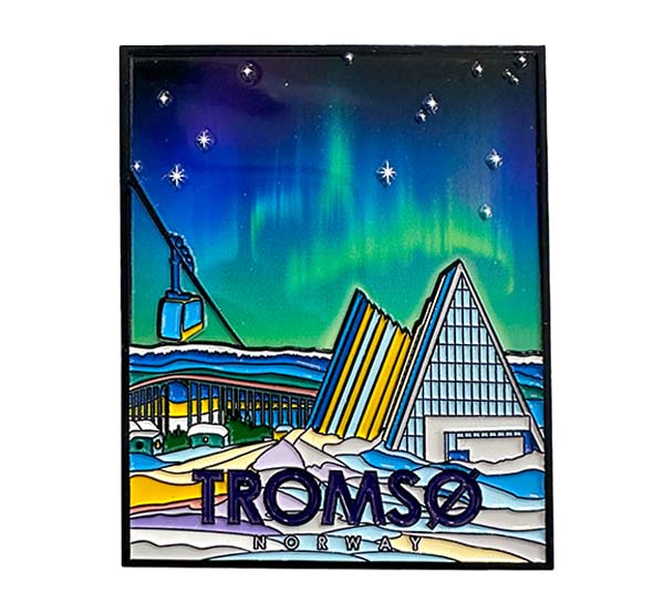 Metallmagnet, Tromsø, retro - Brødrene Flaarønning